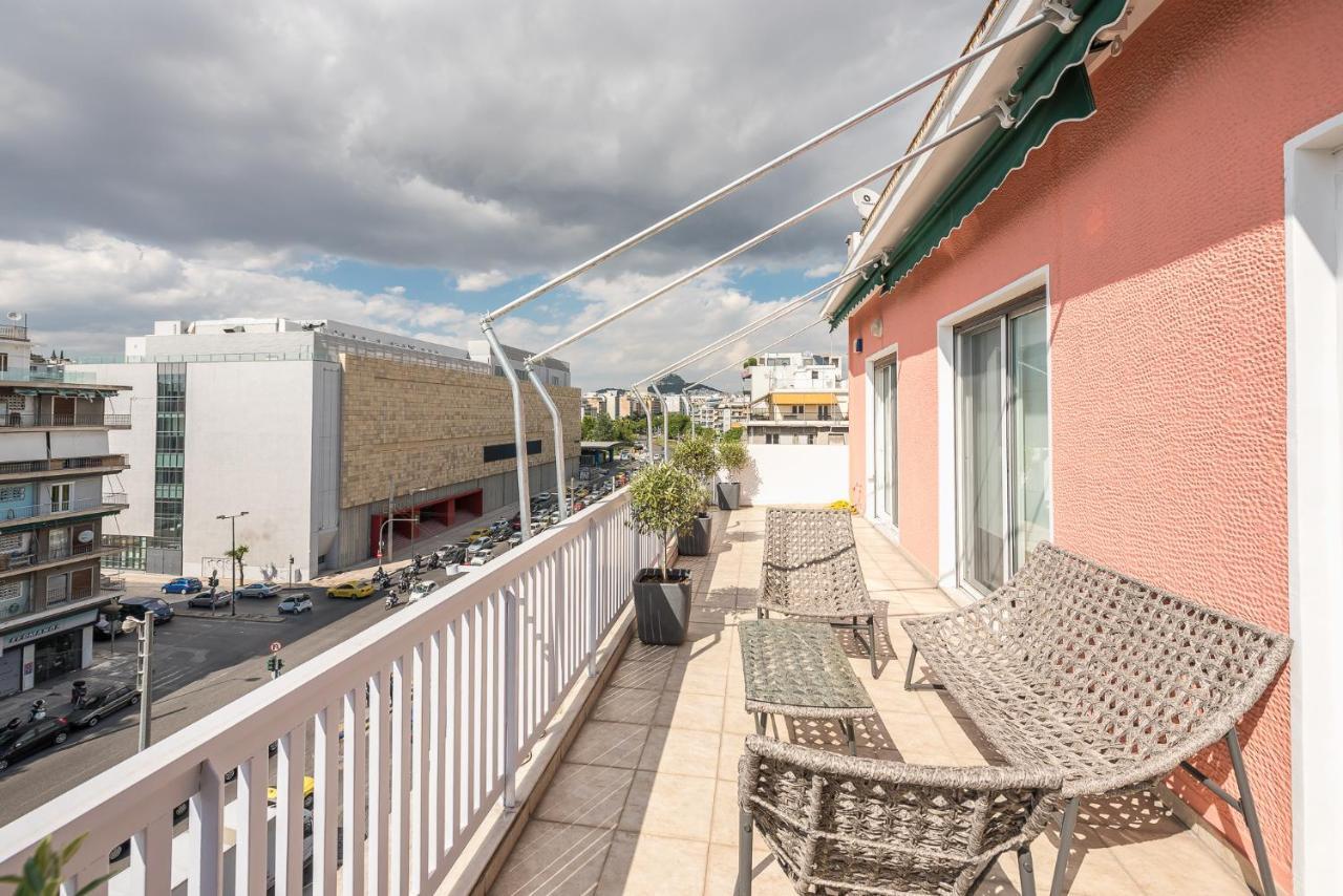 Appartamento Traveler'S Dream 4 Brdm Renovated Penthouse Atene Esterno foto